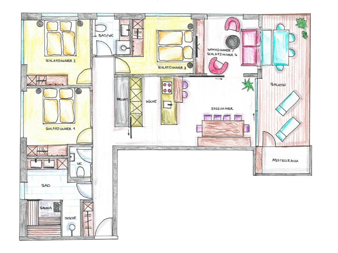 Verwall Apartment Arlberg - Mit Sauna, Balkon Und Skiraum Wald am Arlberg Exterior photo
